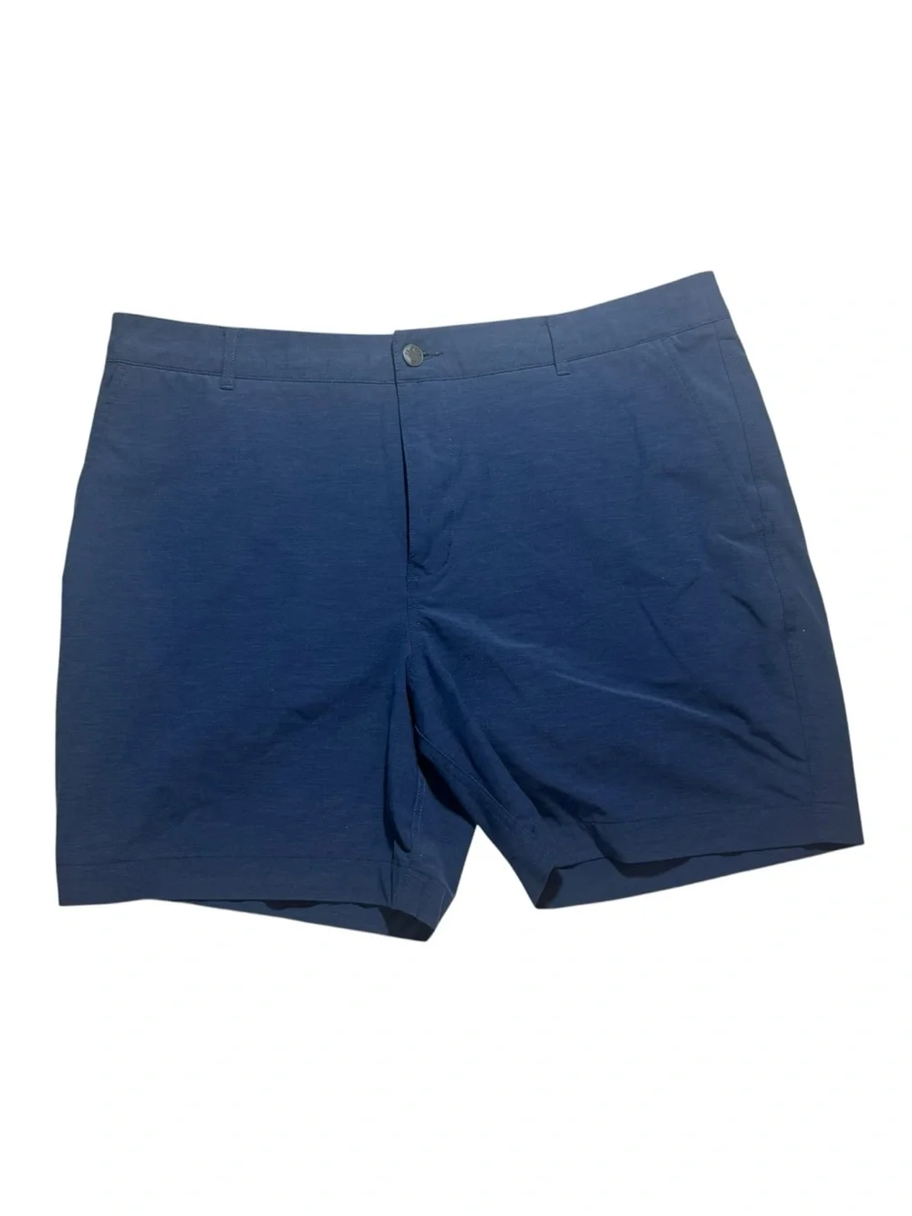 Faherty All Day Shorts Blue Size 38 Performance Stretch Hybrid Shorts